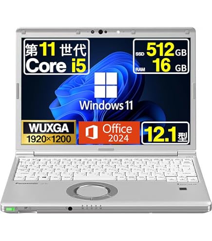 Amazon.co.jp: 【整備済み品】Panasonic Let's note CF-SV1 12.1型